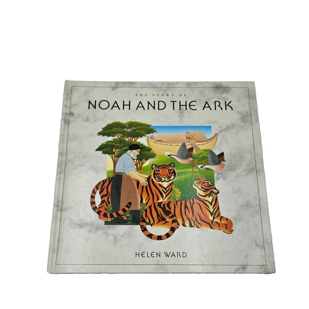 Noah and the Ark Helen Ward Children Book Bible Story Illustrated HC